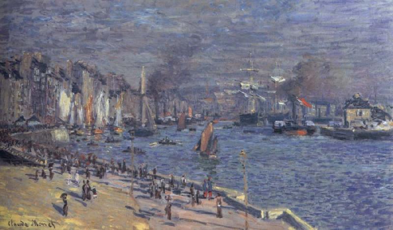 Port of Le Havre, Claude Monet